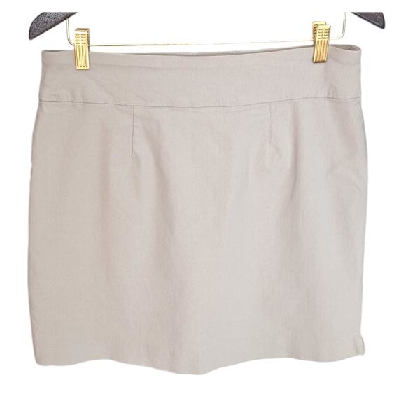 Charter Club Khaki Tan Pull On Skort - 10 - Picture 2 of 5